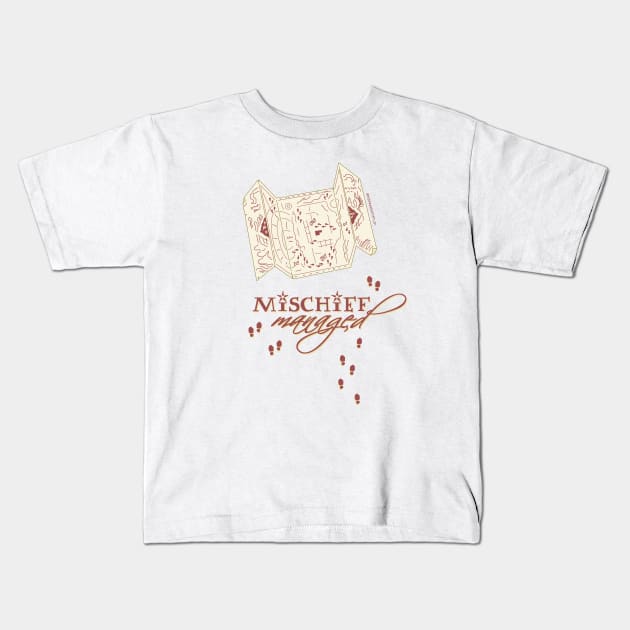 Marauders Mischief Kids T-Shirt by Zapt Art